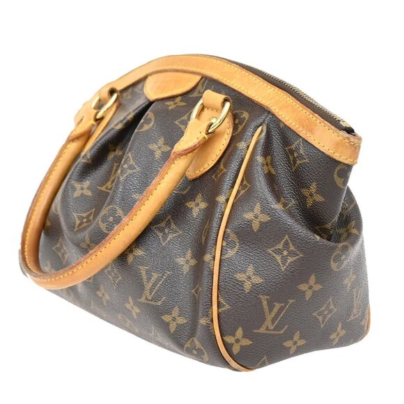 LOUIS VUITTON Tivoli PM Hand Bag Monogram Leather Brown France - Picture 2 of 15